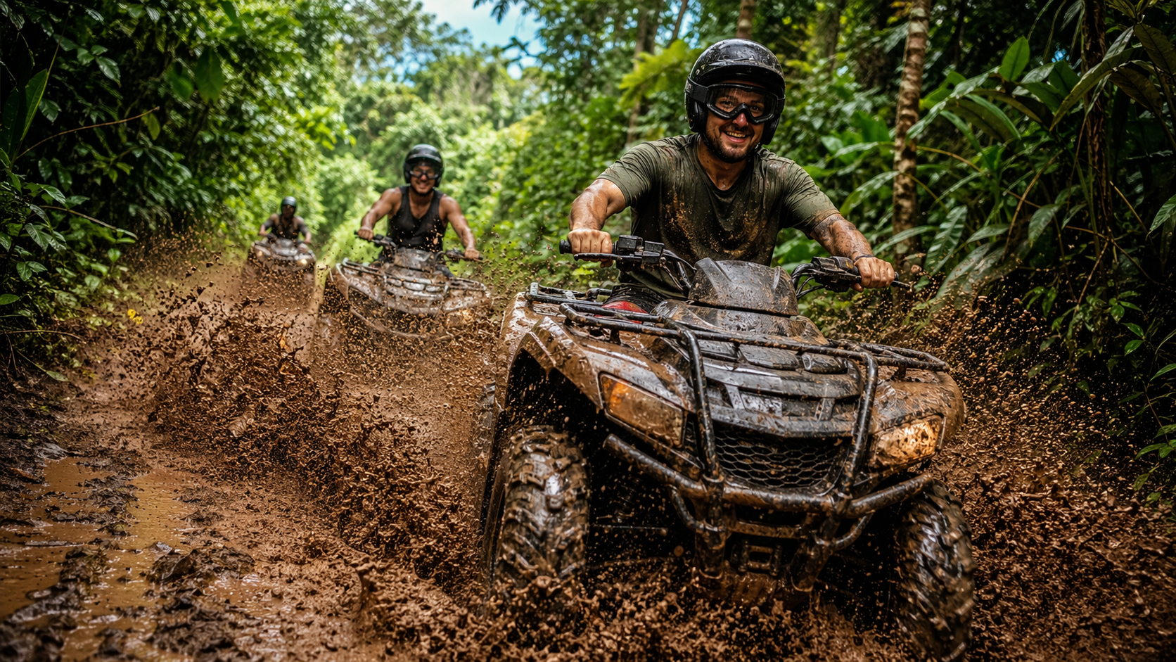 ATV Tour for Bachelor Parties in Jaco Costa Rica