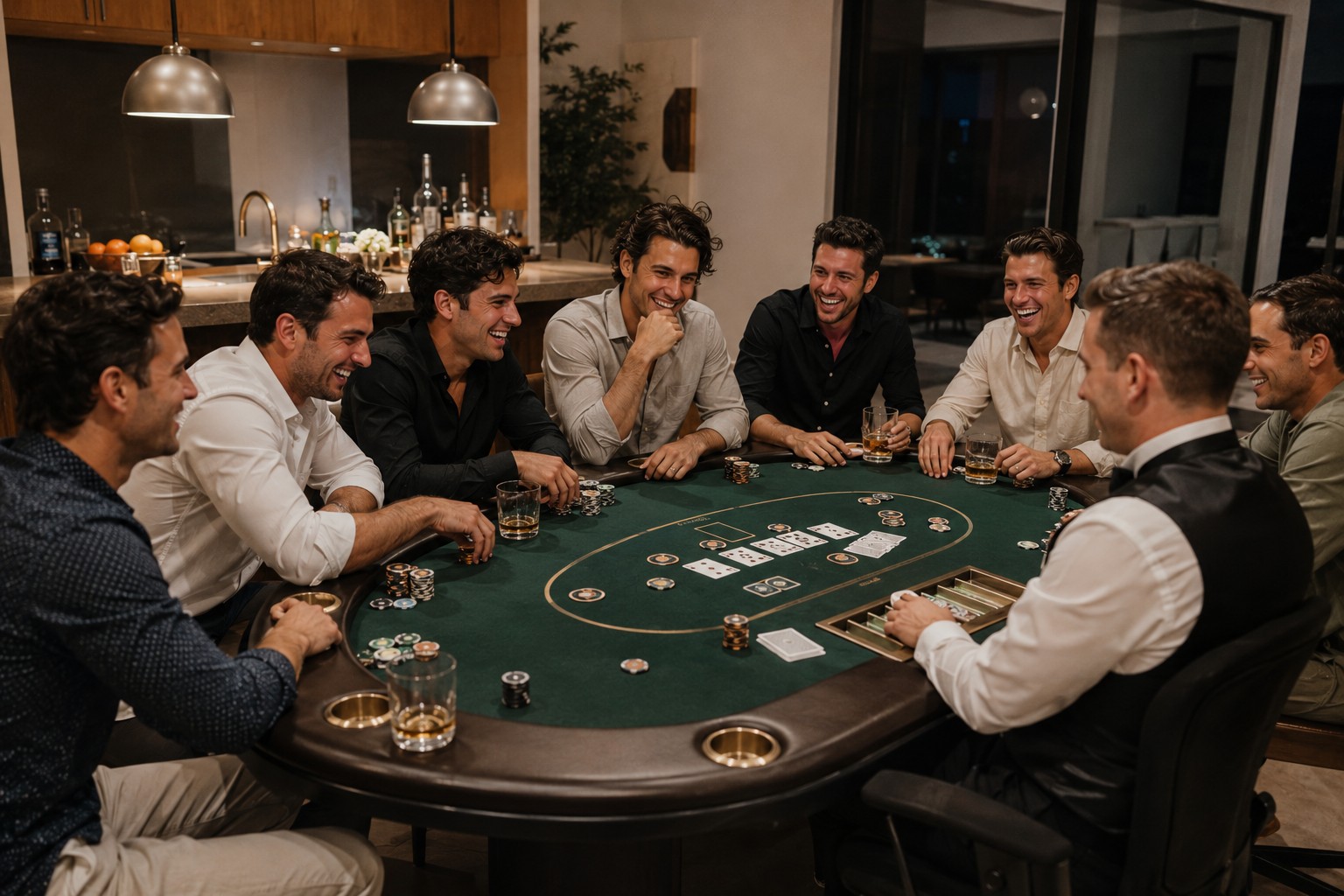 Luxury Bachelor Party Casino Night 2026 — Poker & Dealers