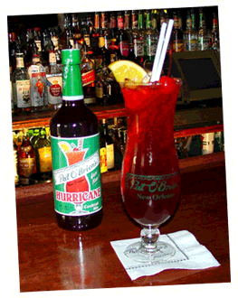 Hurricane Drink at Pat O'Briens