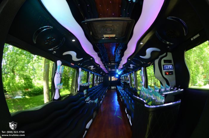 party bus interior