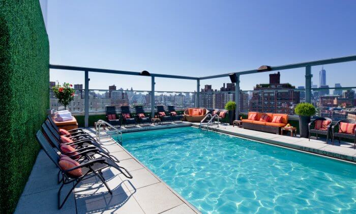 Gansevoort Pool Meatpacking