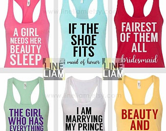 ENDS AT 3AM Princess personality shirts, Bachelorette Tanks, Princess bachelorette, Bachelorette Shirts, Wedding Tanks, Bachelorette Party T