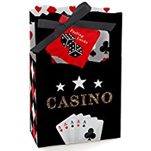 Las Vegas - Casino Party Favor Boxes - Set of 12