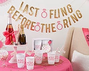 Last Fling Before the Ring 66 Piece Bachelorette Party Kit ~ 00114NA