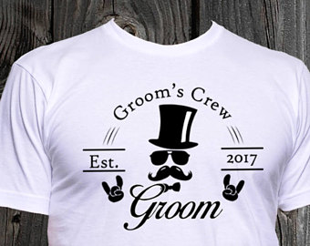 Groom's Crew Shirts, Tshirts, Grooms Crew, Groomsmen T-Shirts, Custom Groomsmen Shirts, Wedding Party Shirts, Funny Shirt, Custom Shirts