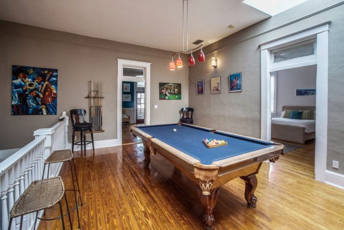 Regulation size pool table for games with friends and family