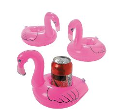 flamingo floating coasters