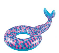 mermaid tail pool float