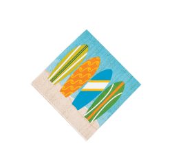 beach party paper napkins