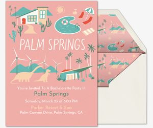 Palm Springs Invitation