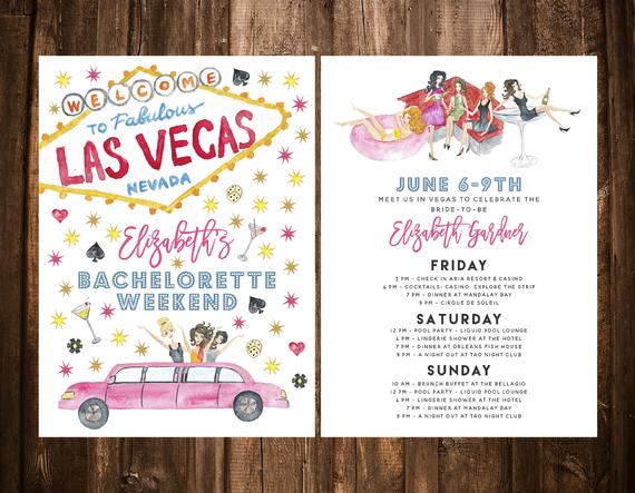 Las Vegas Bachelorette Party: Guide and Itinerary Ideas