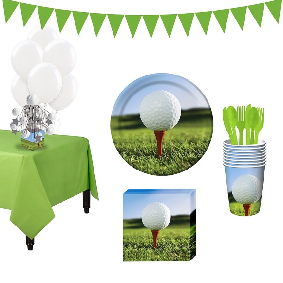 Golf Super Tableware Kit for 16 Guests Image #1