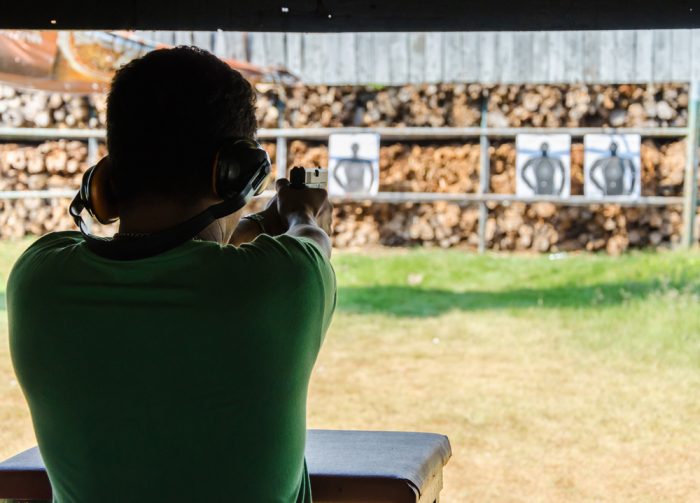 bachelor party gun range