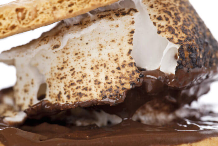 S’mores bachelorette cake
